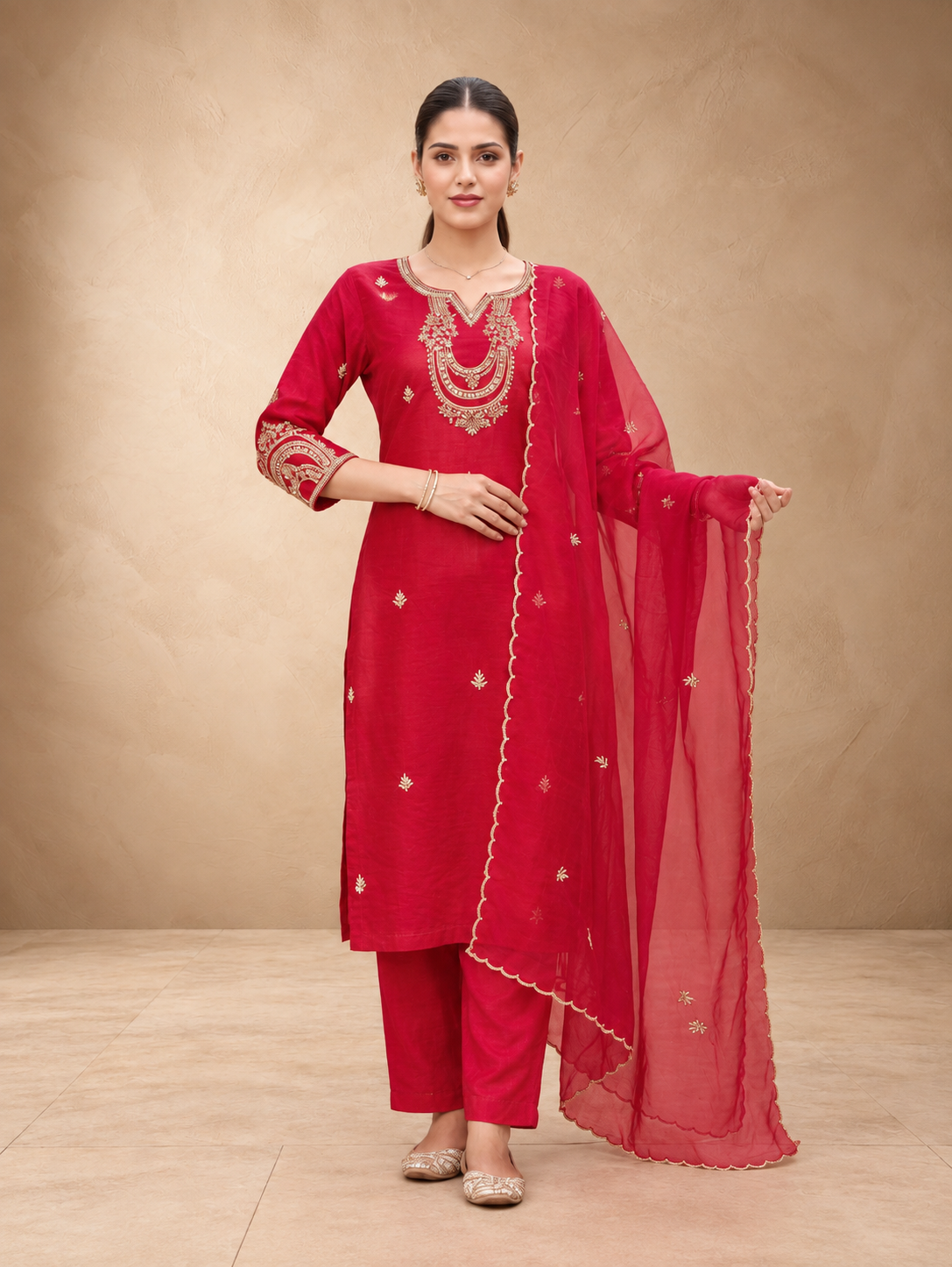 Noor – Embroidered Suit Set