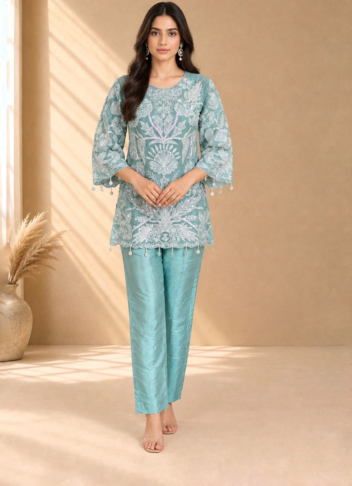 Aqua Pearl Set