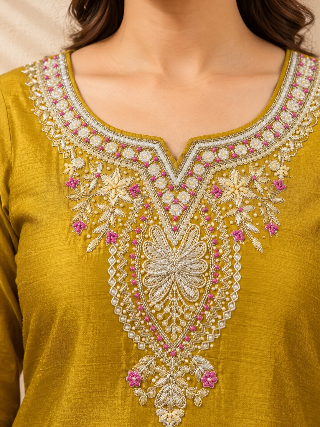 Myra Silk Suit Set