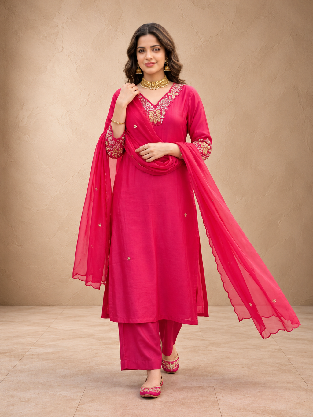 Gulnaar – Embroidered Suit Set