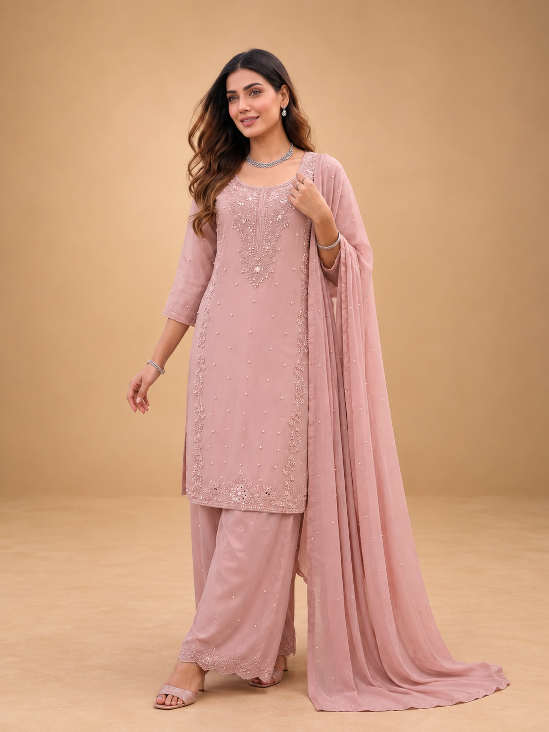 Mishri – Embroidered 3 Suit Set