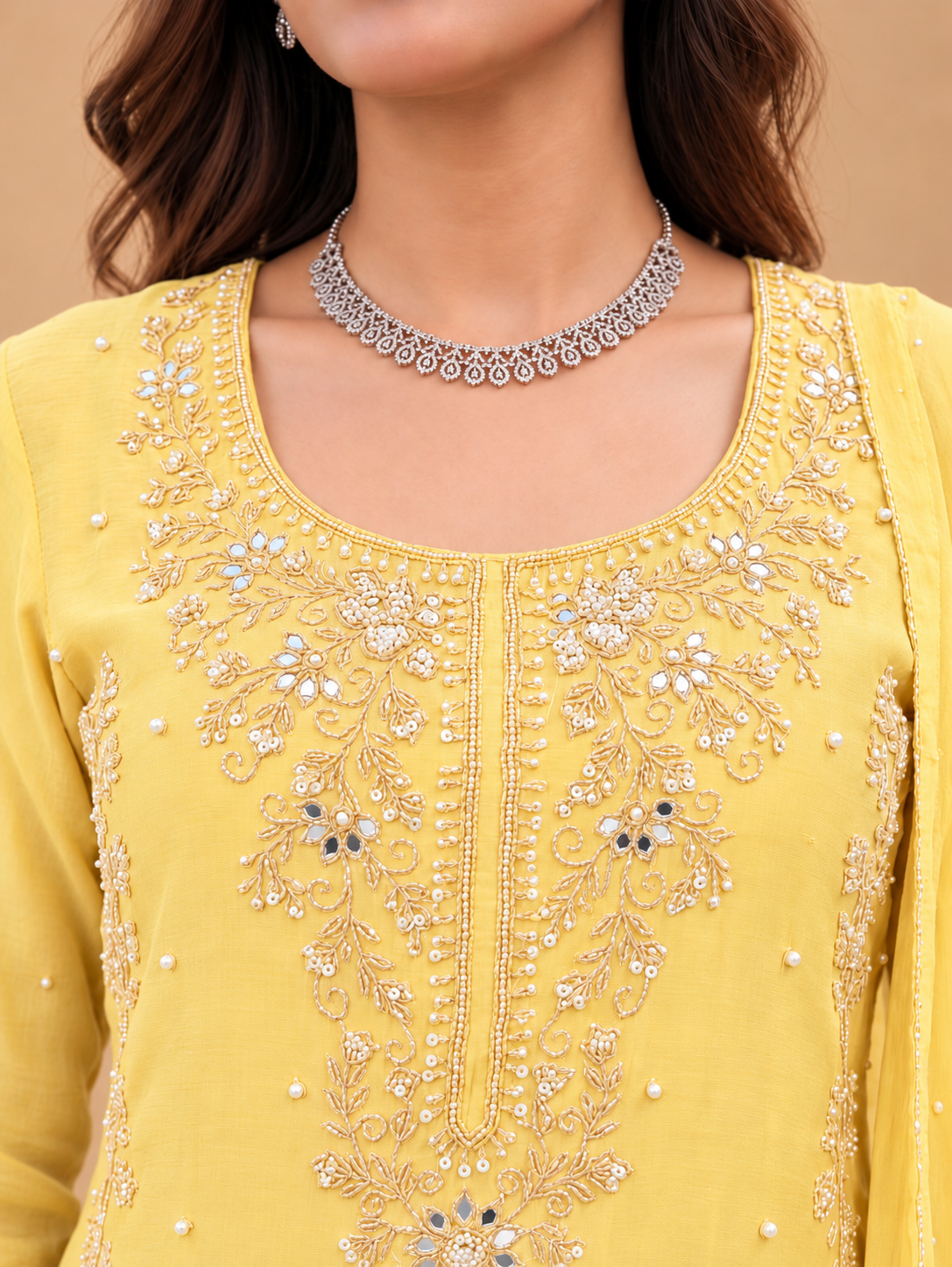 Kesari - Embroidered Suit Set