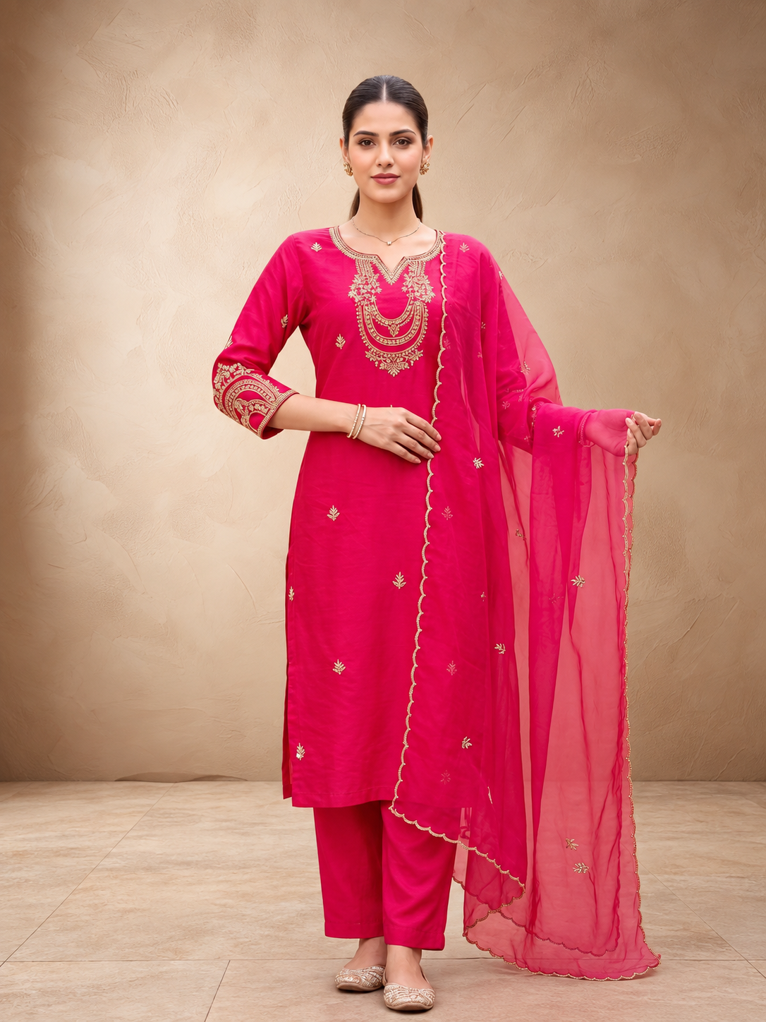 Noor – Embroidered Suit Set